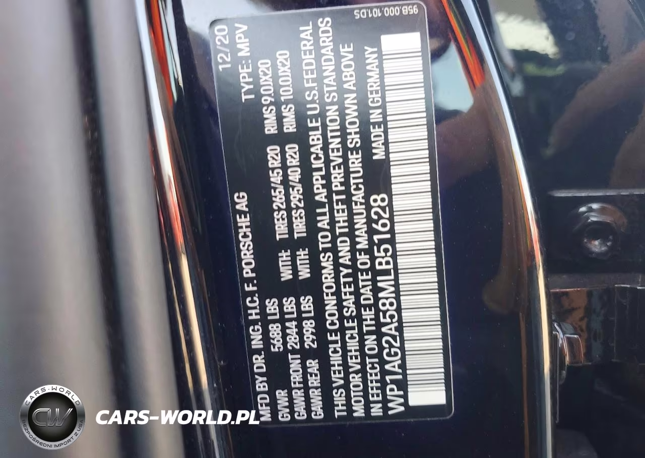 2021 Porsche Macan Gts VIN:WP1AG2A58MLB51628 - 13