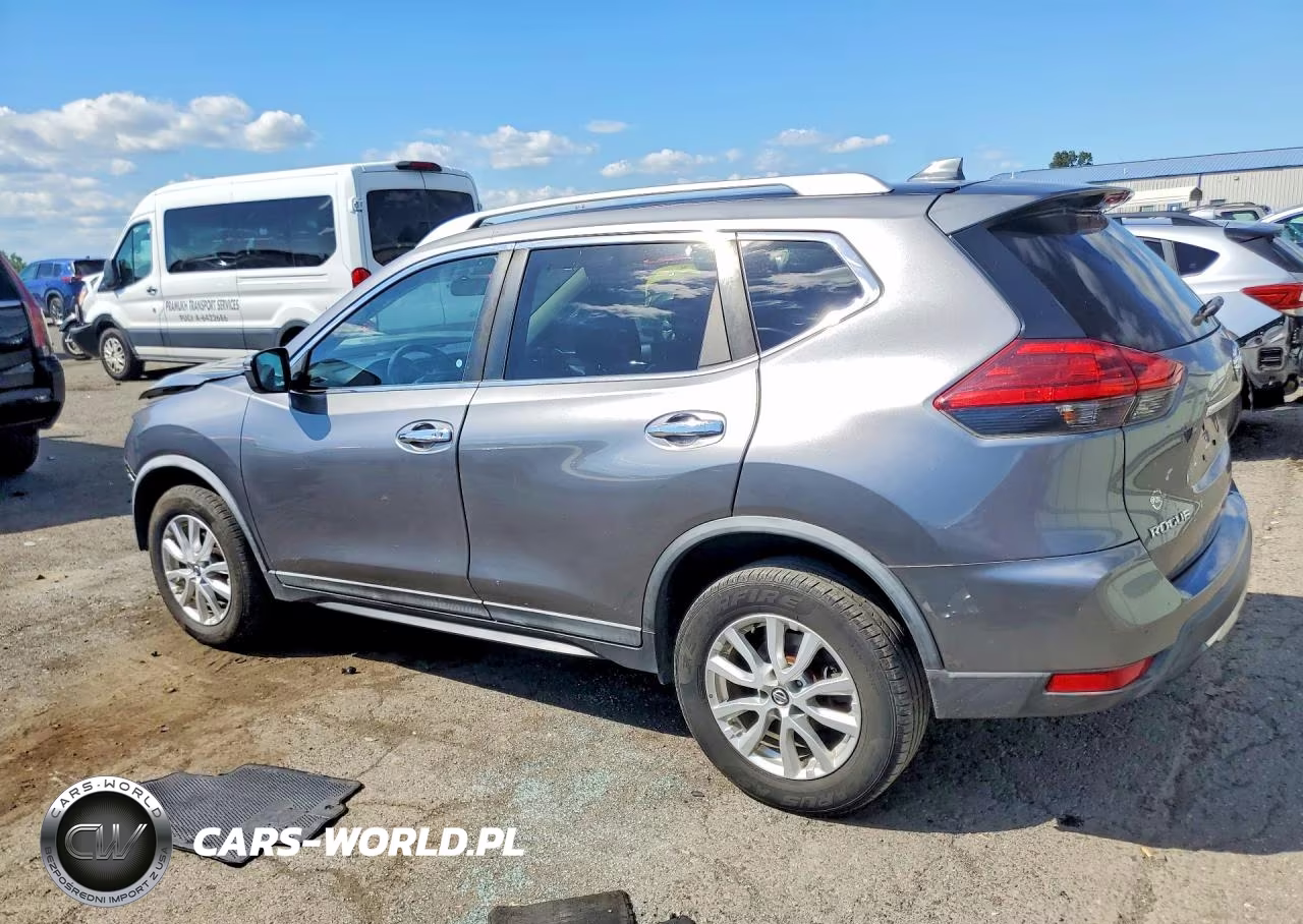 2017 Nissan Rogue Sv VIN:KNMAT2MV2HP614578 - 2
