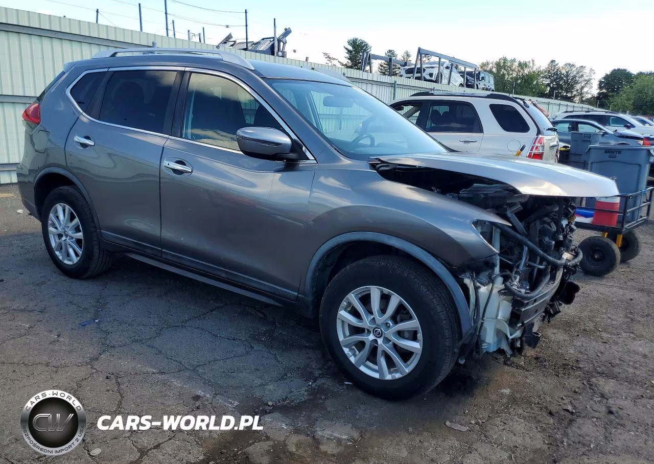 2017 Nissan Rogue Sv VIN:KNMAT2MV2HP614578 - 4