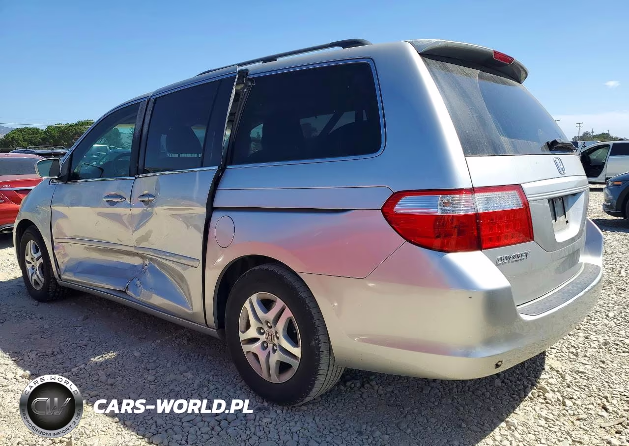 2007 Honda Odyssey Exl VIN:5FNRL387X7B128159 - 2