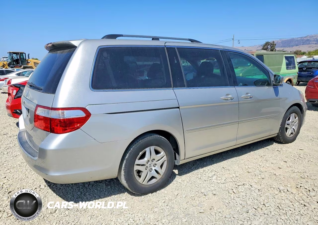 2007 Honda Odyssey Exl VIN:5FNRL387X7B128159 - 3
