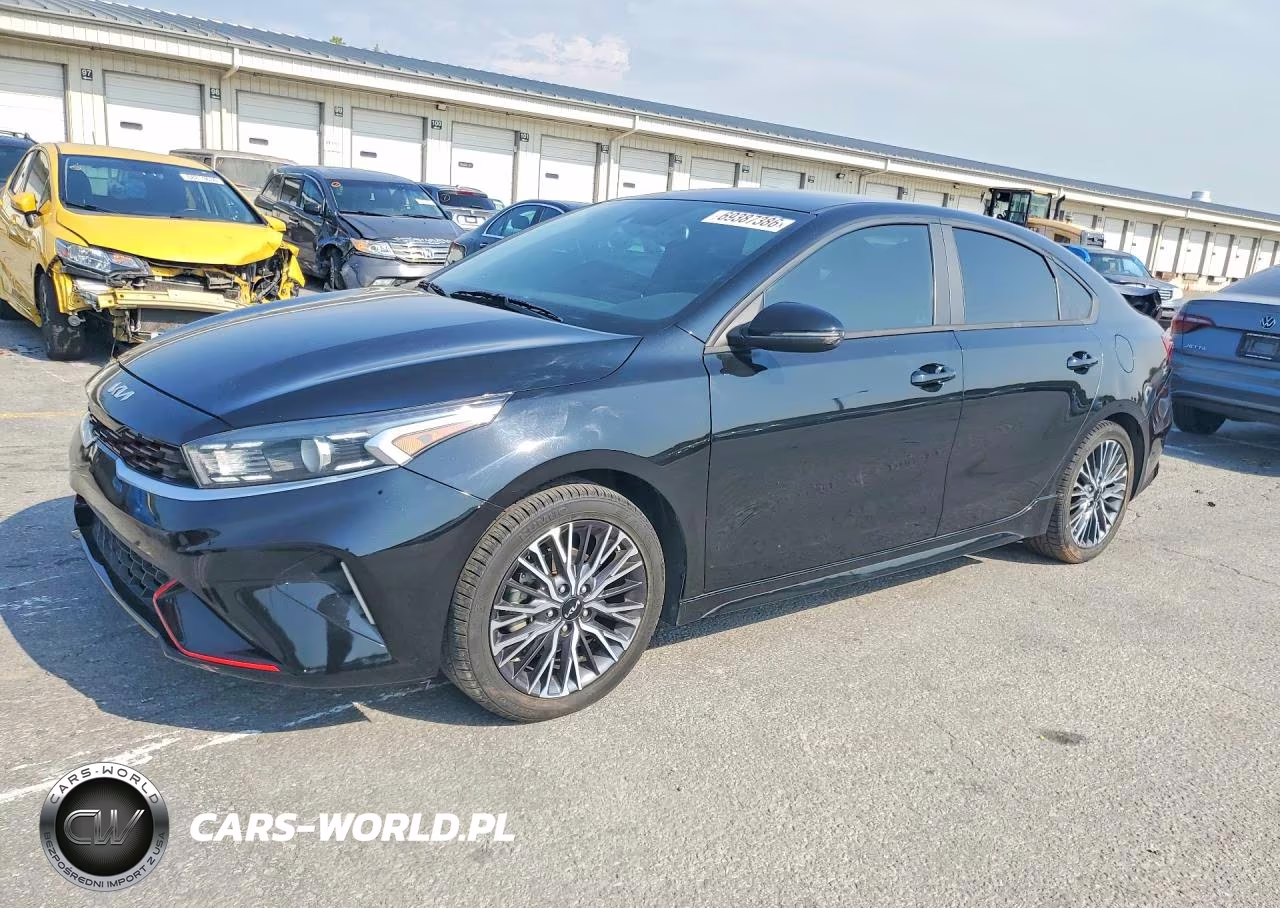 2022 Kia Forte Gt Line VIN:3KPF54AD0NE489521 - 1