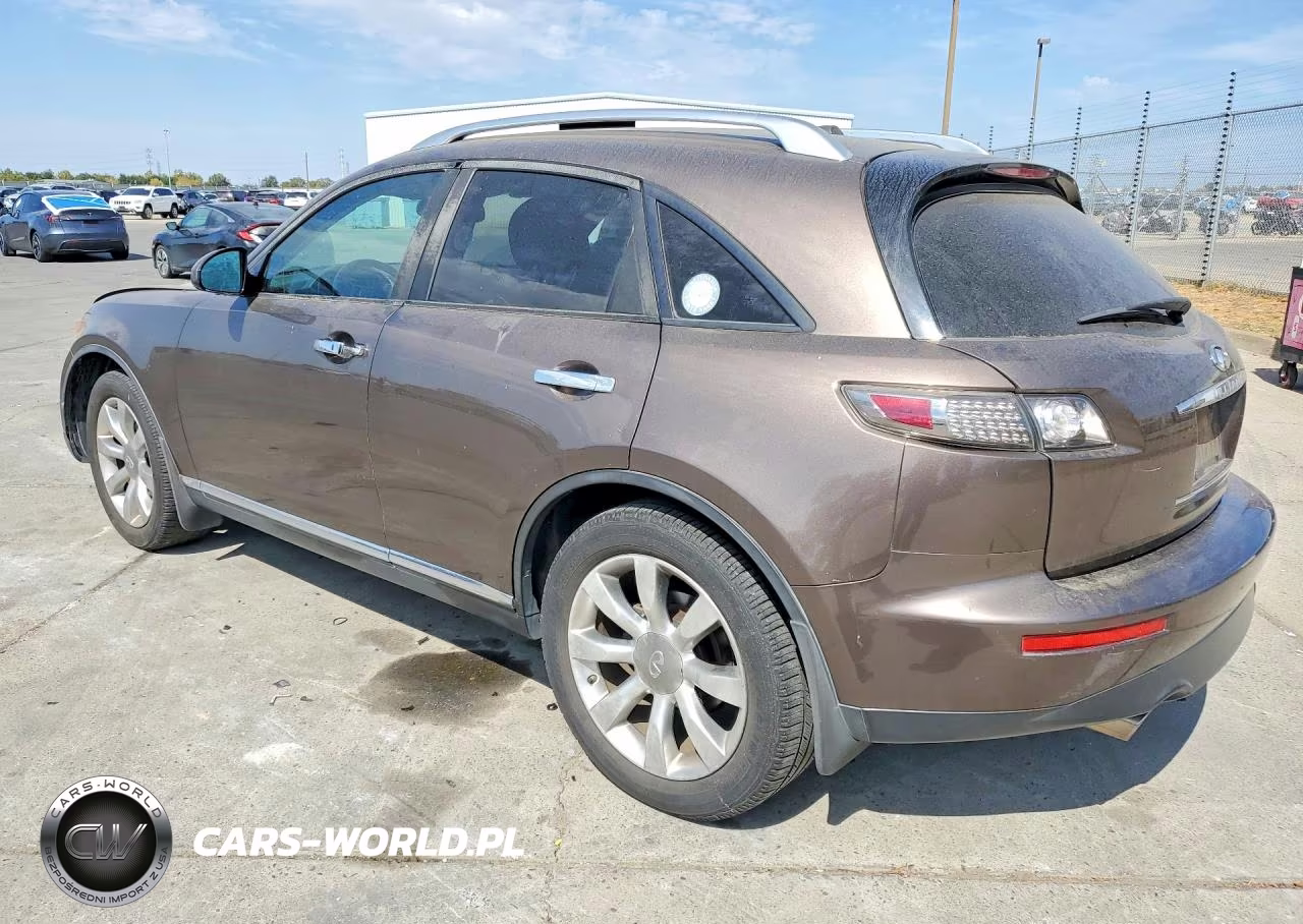 2006 Infiniti Fx35 Base VIN:JNRAS08W96X204321 - 2