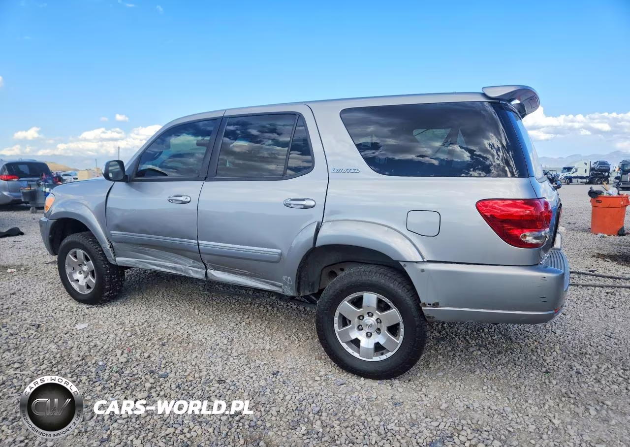 2007 Toyota Sequoia Limited VIN:5TDBT48A97S289827 - 2