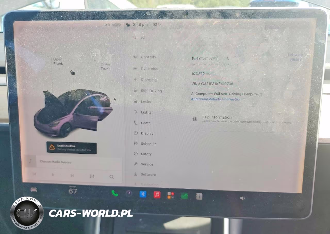 2019 Tesla Model 3 VIN:5YJ3E1EA1KF410705 - 9