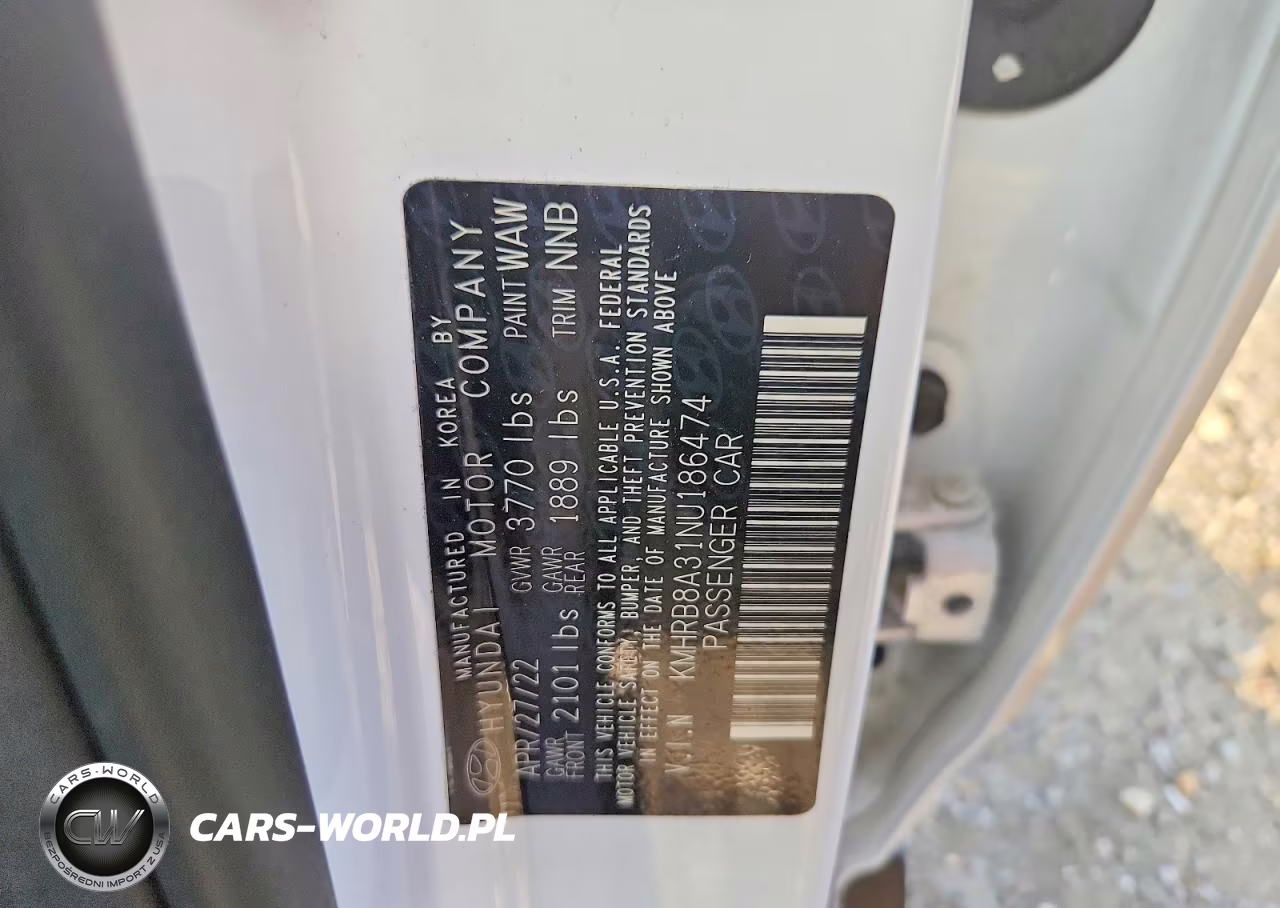 2022 Hyundai Venue Se VIN:KMHRB8A31NU186474 - 13