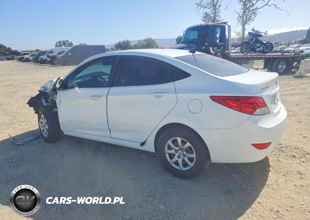 2014 Hyundai Accent Gls VIN:KMHCT4AE3EU613327 - 2
