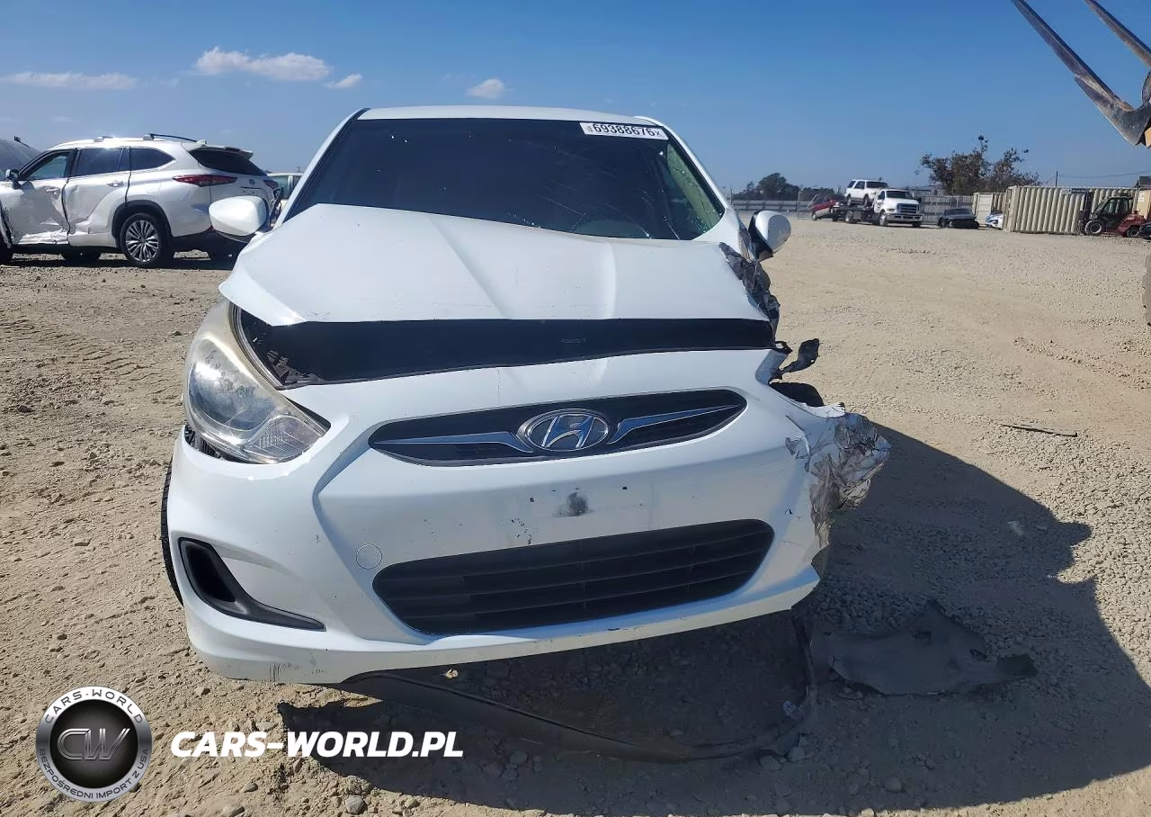 2014 Hyundai Accent Gls VIN:KMHCT4AE3EU613327 - 5