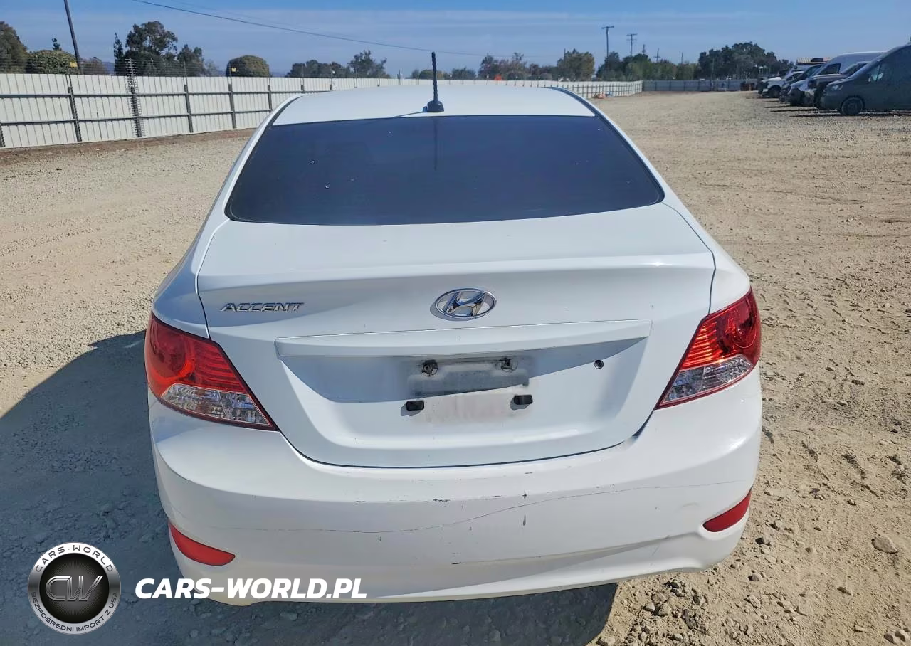 2014 Hyundai Accent Gls VIN:KMHCT4AE3EU613327 - 6