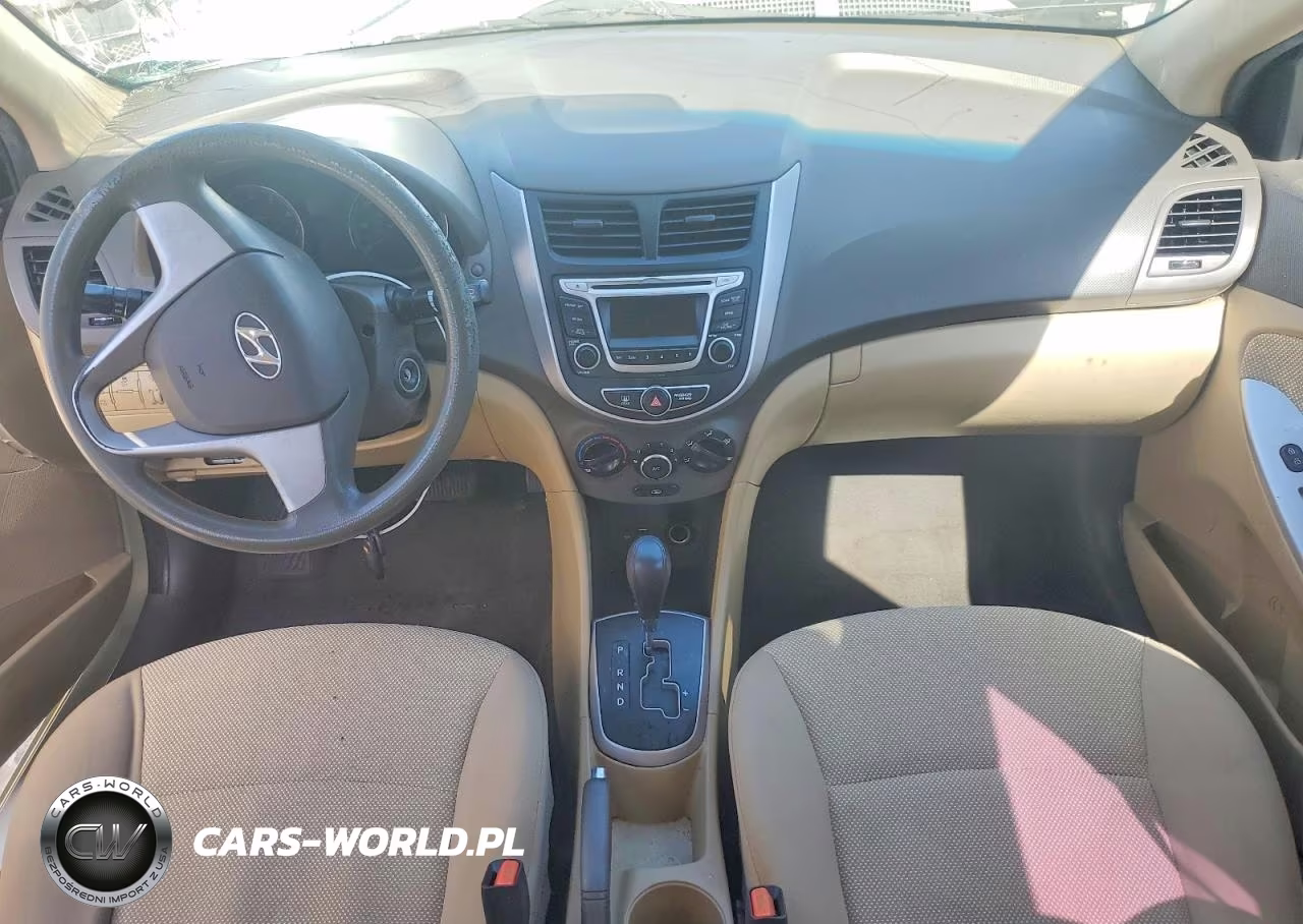 2014 Hyundai Accent Gls VIN:KMHCT4AE3EU613327 - 8
