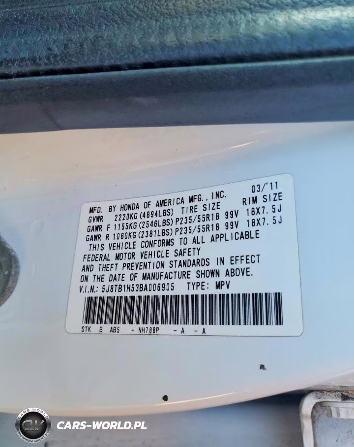 2011 Acura Rdx Technology VIN:5J8TB1H53BA006905 - 14