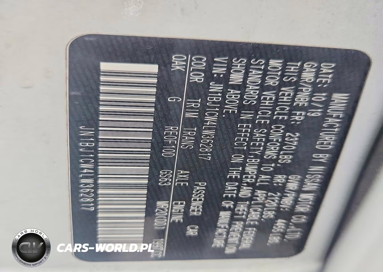 2020 Nissan Rogue Sport S VIN:JN1BJ1CW4LW362817 - 13