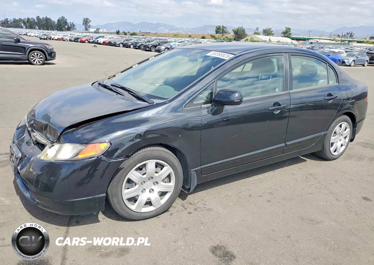 2008 Honda Civic Lx VIN:JHMFA16578S001113 - 1