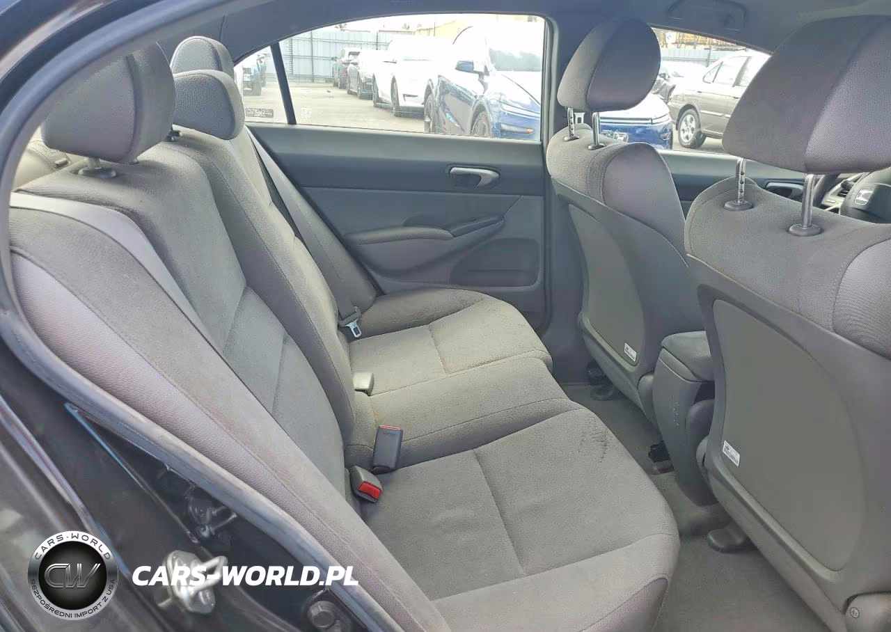 2008 Honda Civic Lx VIN:JHMFA16578S001113 - 10