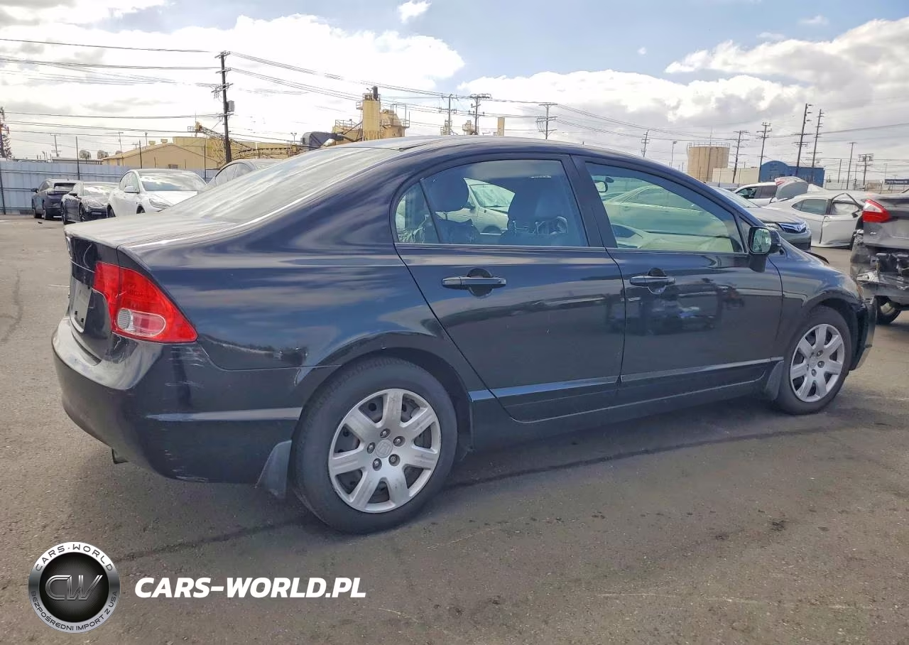 2008 Honda Civic Lx VIN:JHMFA16578S001113 - 3