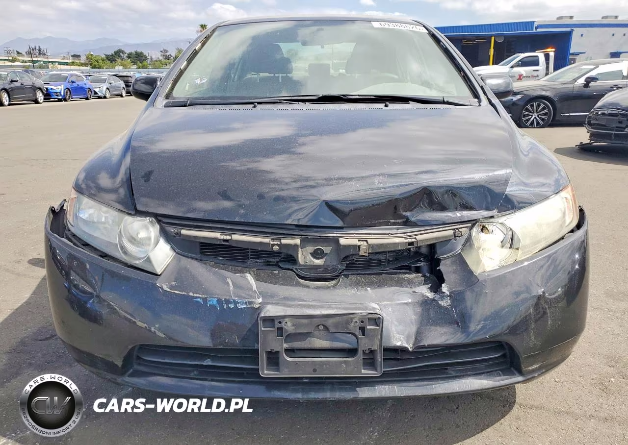2008 Honda Civic Lx VIN:JHMFA16578S001113 - 5