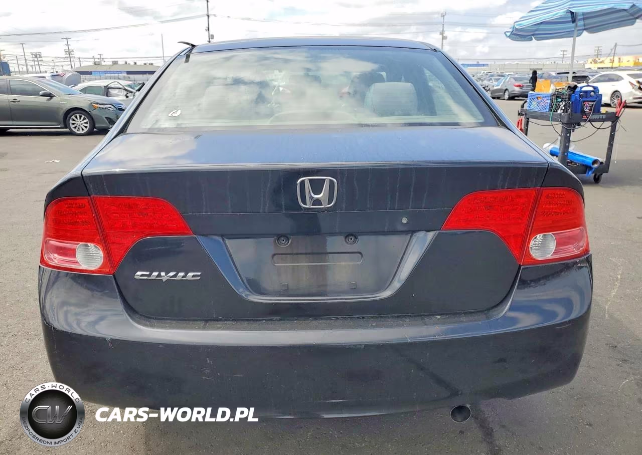 2008 Honda Civic Lx VIN:JHMFA16578S001113 - 6