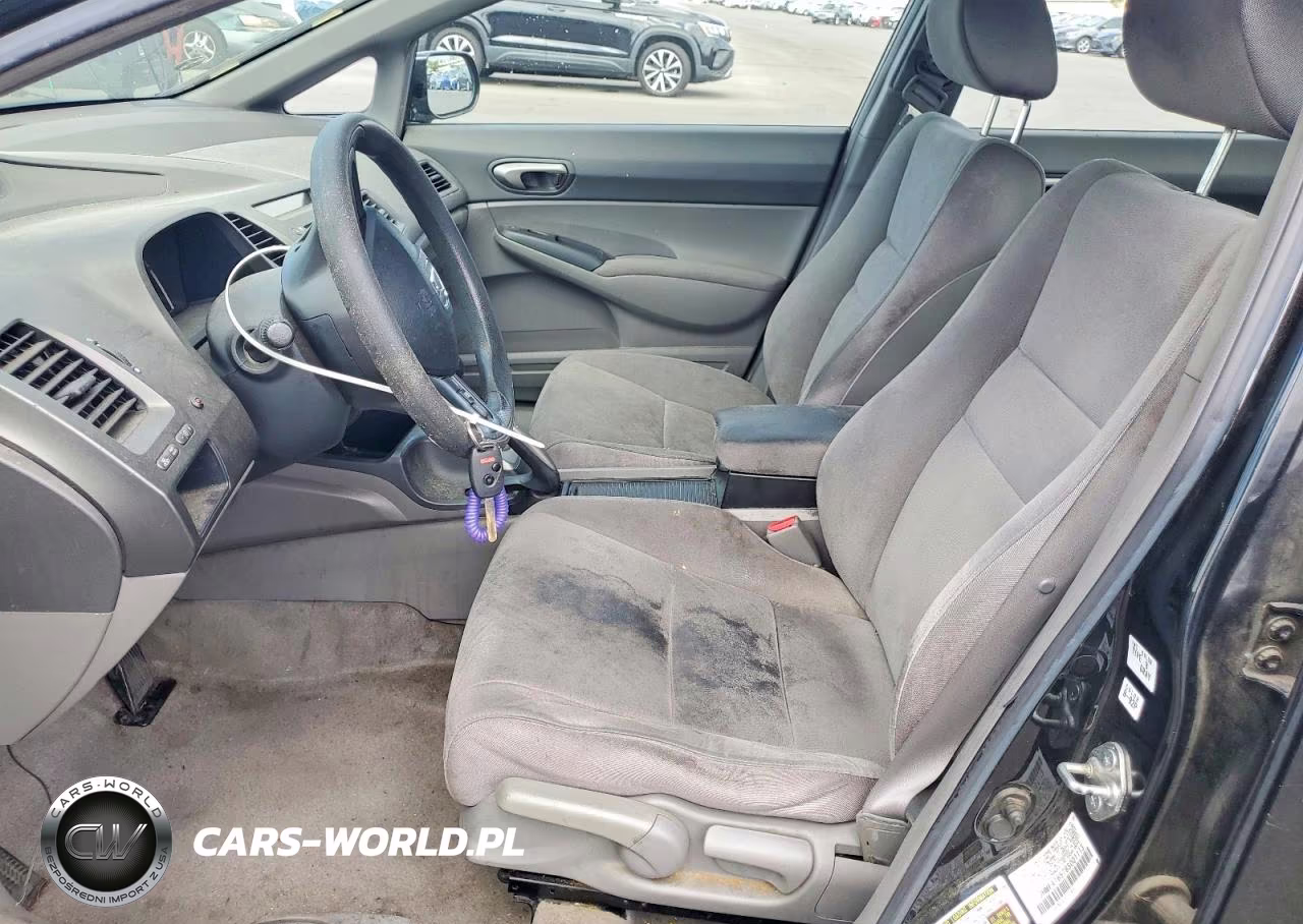 2008 Honda Civic Lx VIN:JHMFA16578S001113 - 7