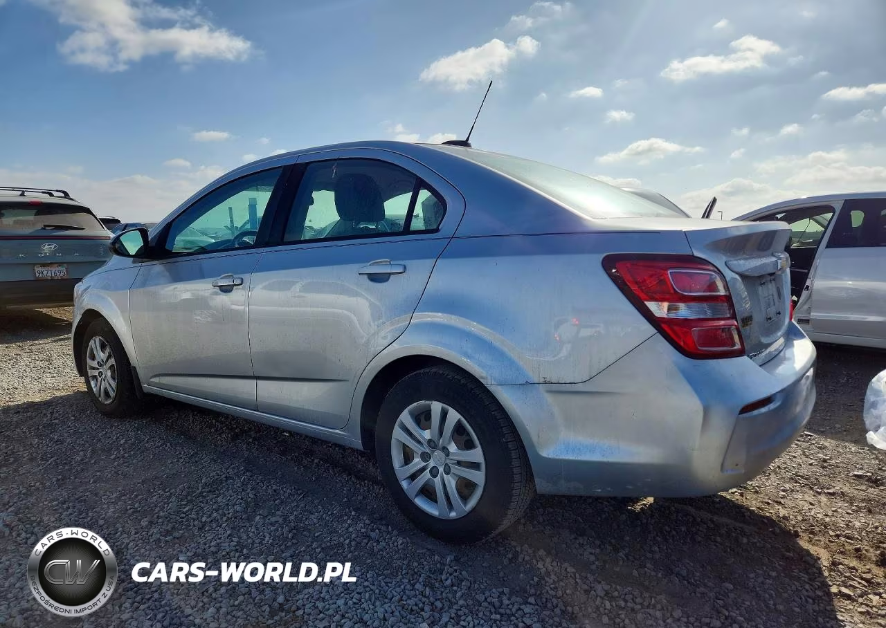 2017 Chevrolet Sonic Ls VIN:1G1JB5SH0H4135622 - 2