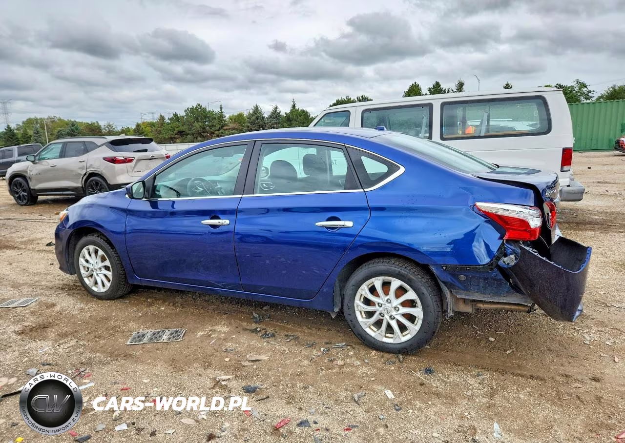 2018 Nissan Sentra Sv VIN:3N1AB7AP4JY220853 - 2