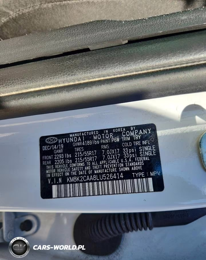 2020 Hyundai Kona Sel VIN:KM8K2CAA8LU526414 - 13