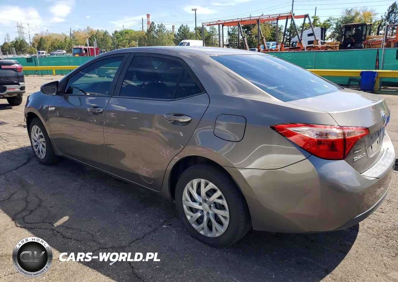 2017 Toyota Corolla Le VIN:2T1BURHEXHC784495 - 2