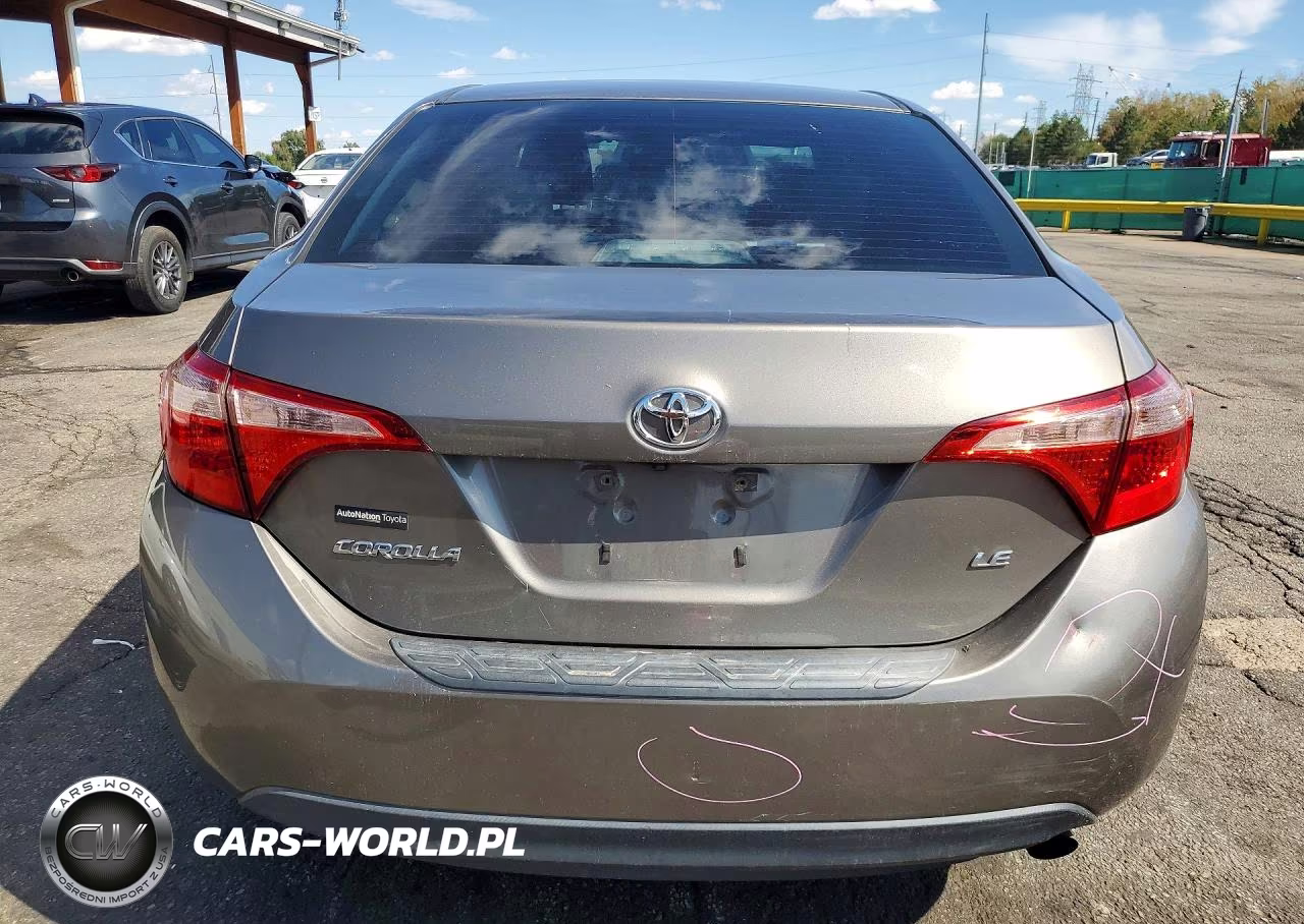 2017 Toyota Corolla Le VIN:2T1BURHEXHC784495 - 6