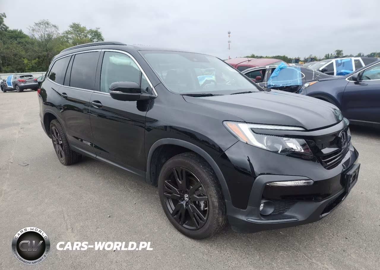 2022 Honda Pilot Se VIN:5FNYF6H24NB014048 - 4