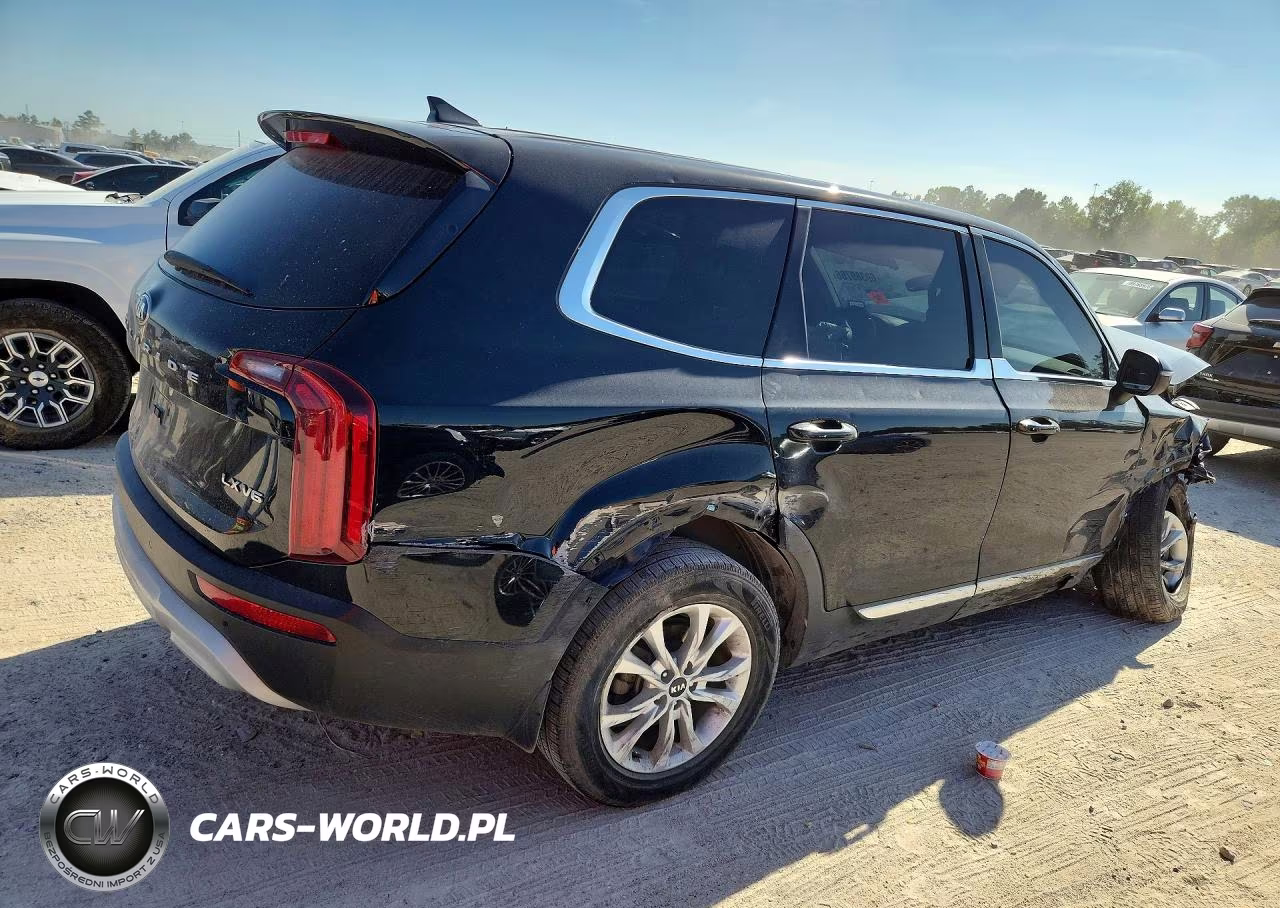 2021 Kia Telluride Lx VIN:5XYP24HC7MG101549 - 3