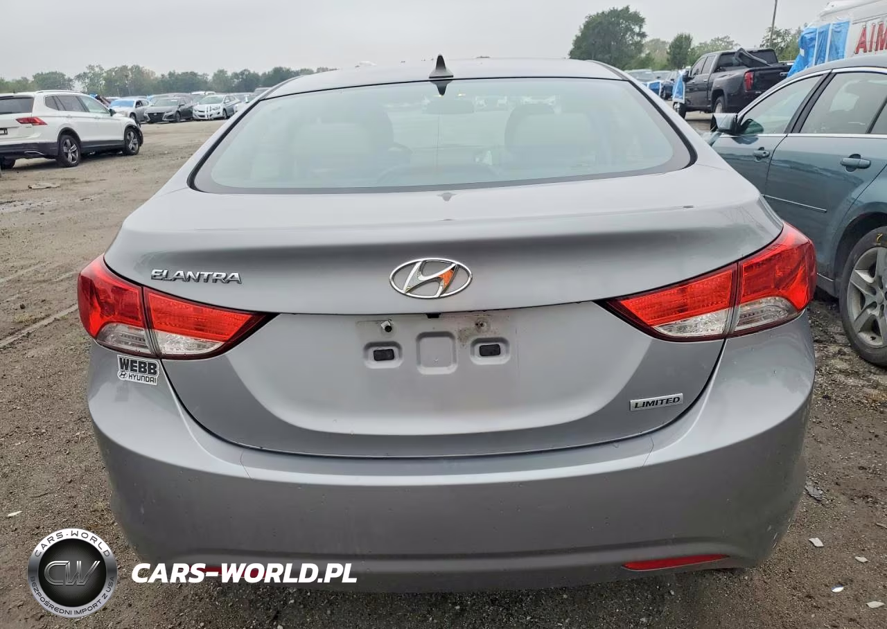 2013 Hyundai Elantra Limited VIN:KMHDH4AE4DU920350 - 6