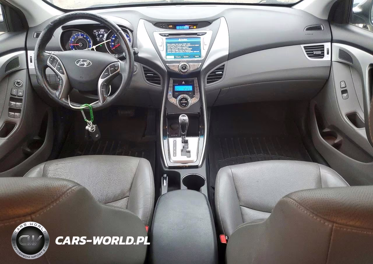 2013 Hyundai Elantra Limited VIN:KMHDH4AE4DU920350 - 8