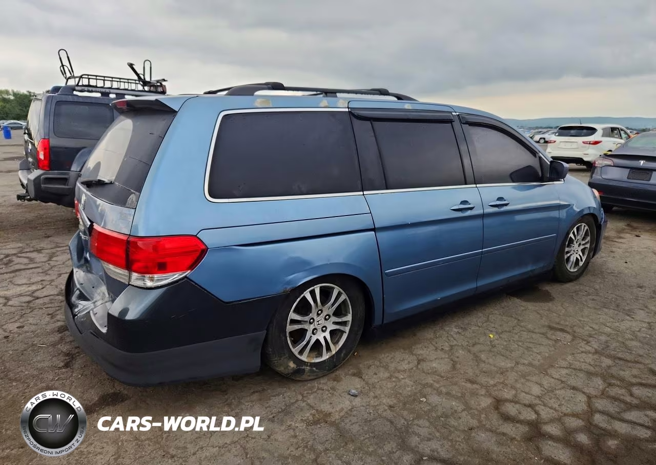 2009 Honda Odyssey Ex VIN:5FNRL38439B031541 - 3