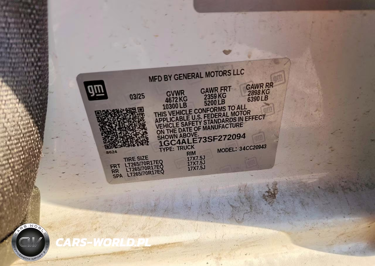 2025 Chevrolet Silverado C2500 Heavy Duty VIN:1GC4ALE73SF272094 - 12