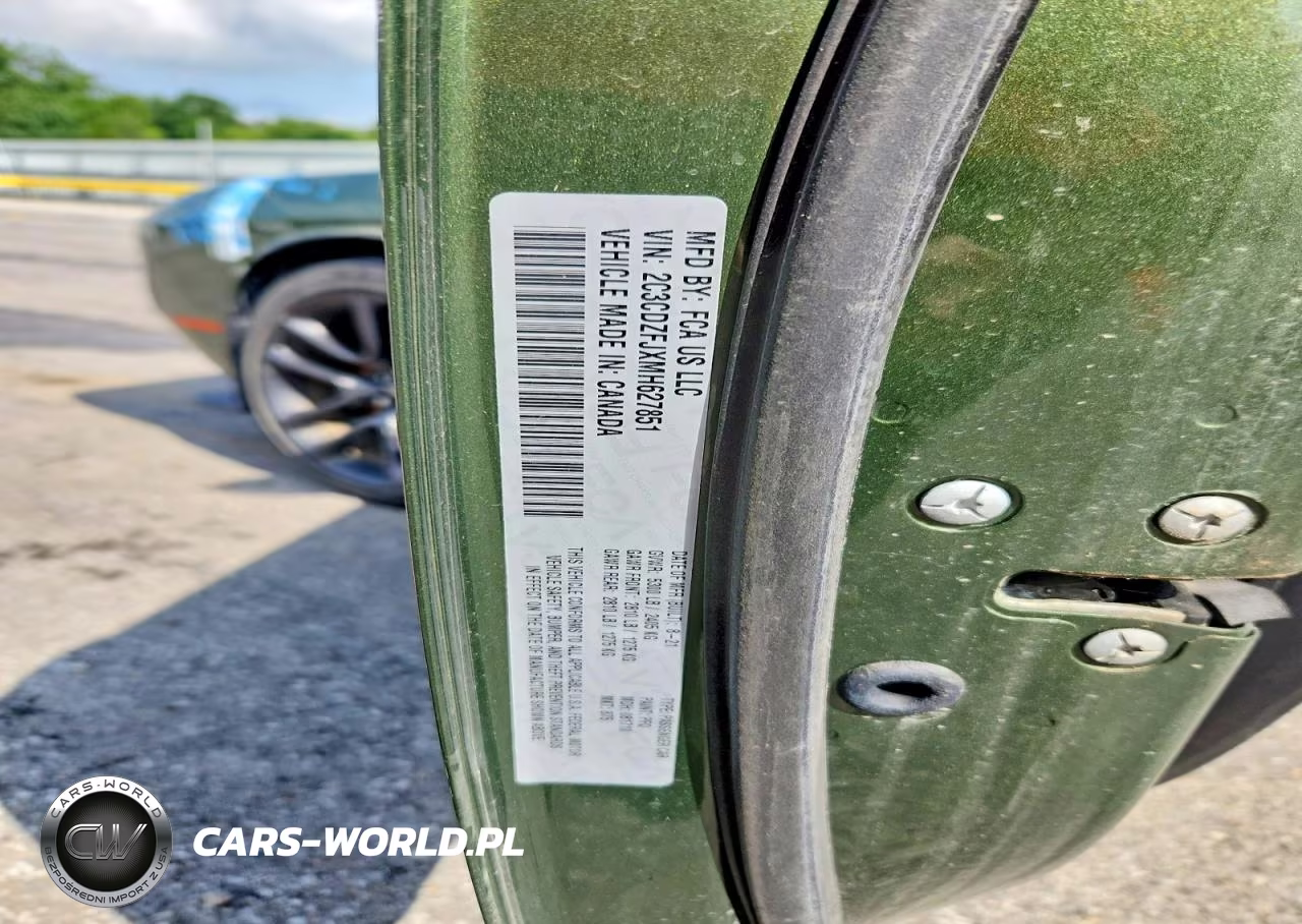 2021 Dodge Challenger R-T Scat Pack VIN:2C3CDZFJXMH627851 - 12