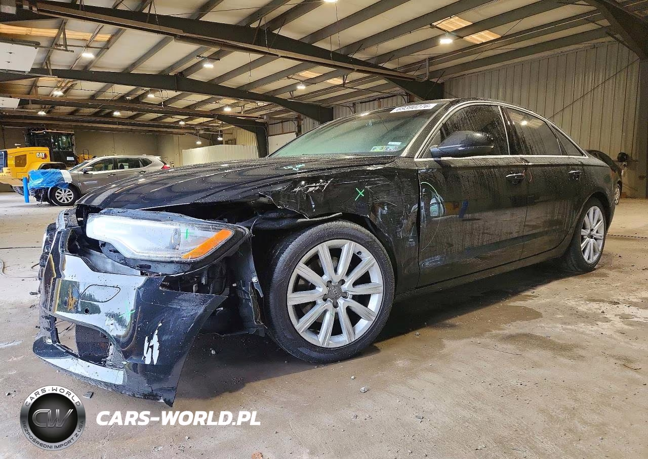 2013 Audi A6 Premium Plus VIN:WAUGFAFC3DN115623 - 1
