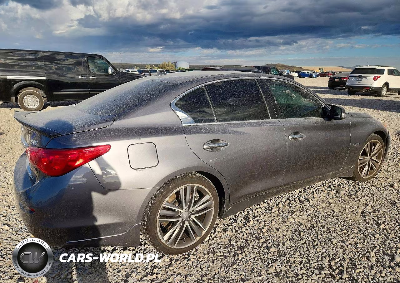 2014 Infiniti Q50 Hybrid Sport VIN:JN1AV7AR4EM703356 - 3