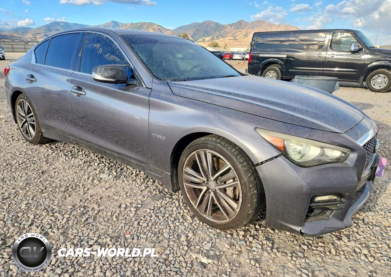2014 Infiniti Q50 Hybrid Sport VIN:JN1AV7AR4EM703356 - 4