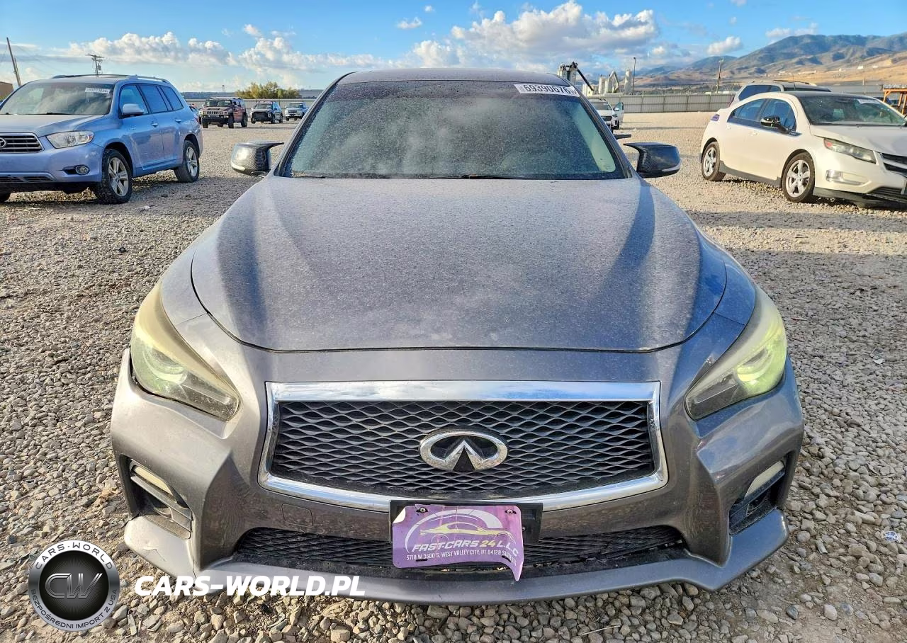 2014 Infiniti Q50 Hybrid Sport VIN:JN1AV7AR4EM703356 - 5