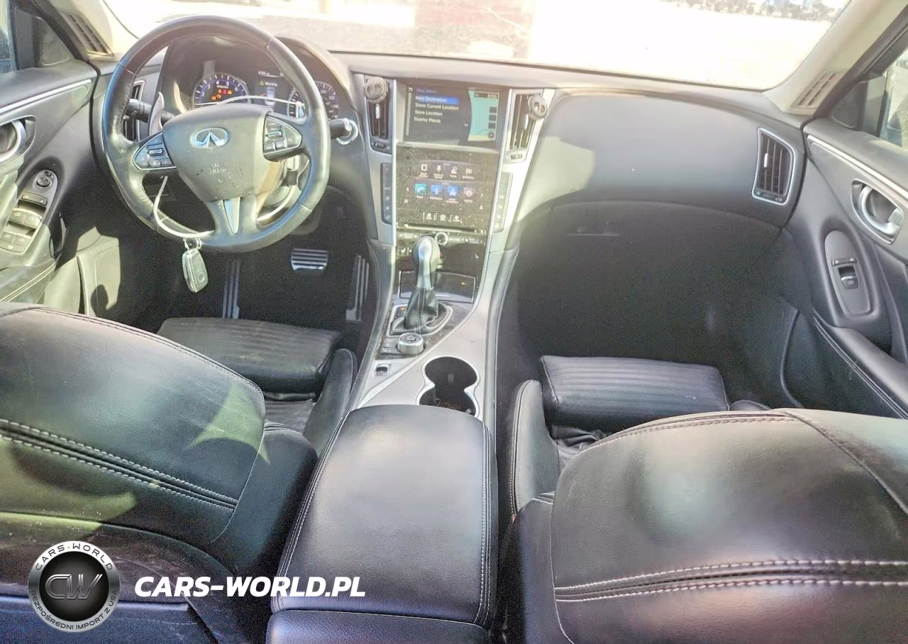 2014 Infiniti Q50 Hybrid Sport VIN:JN1AV7AR4EM703356 - 8