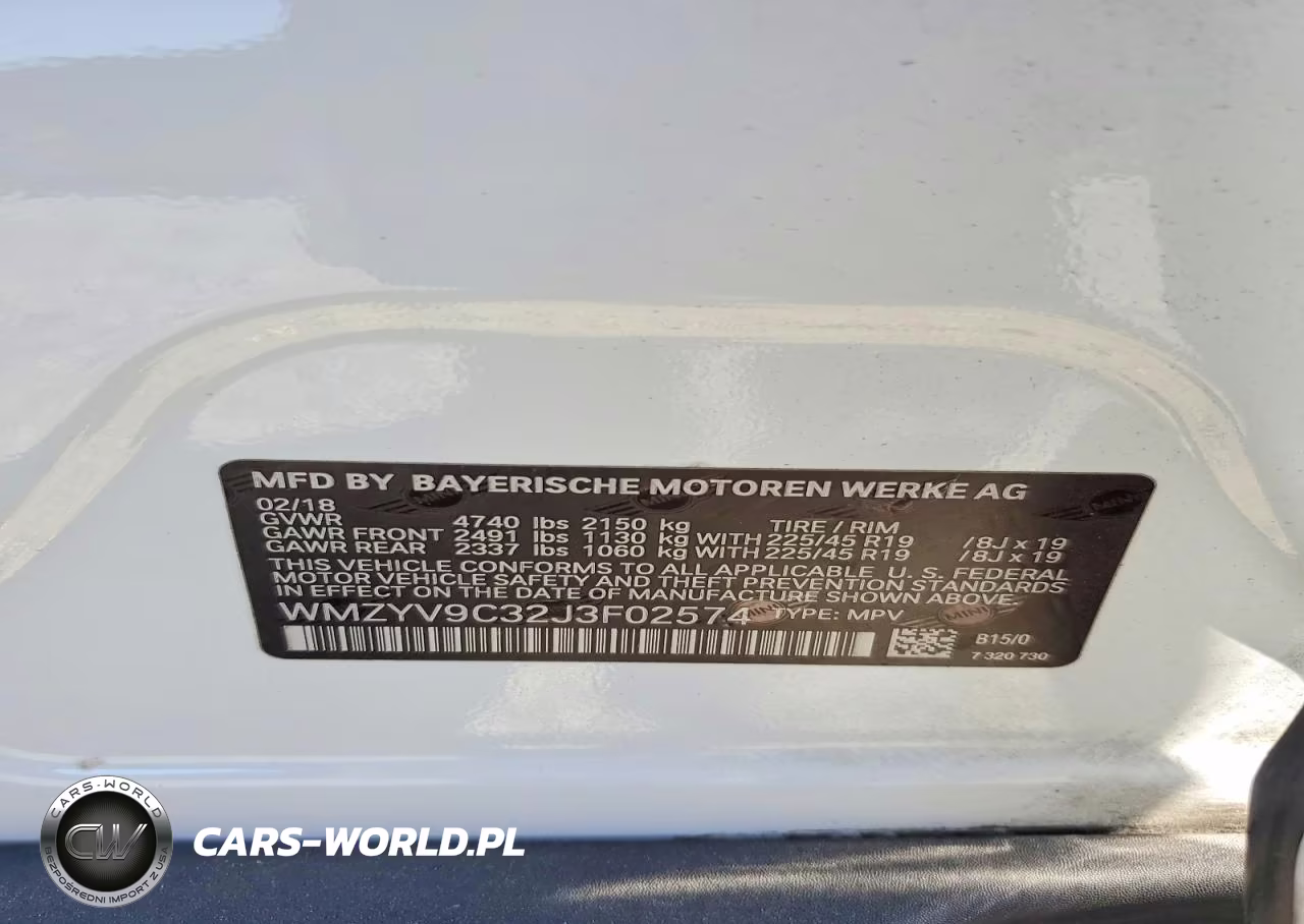 2018 Mini Cooper Jcw Countryman All4 VIN:WMZYV9C32J3F02574 - 14