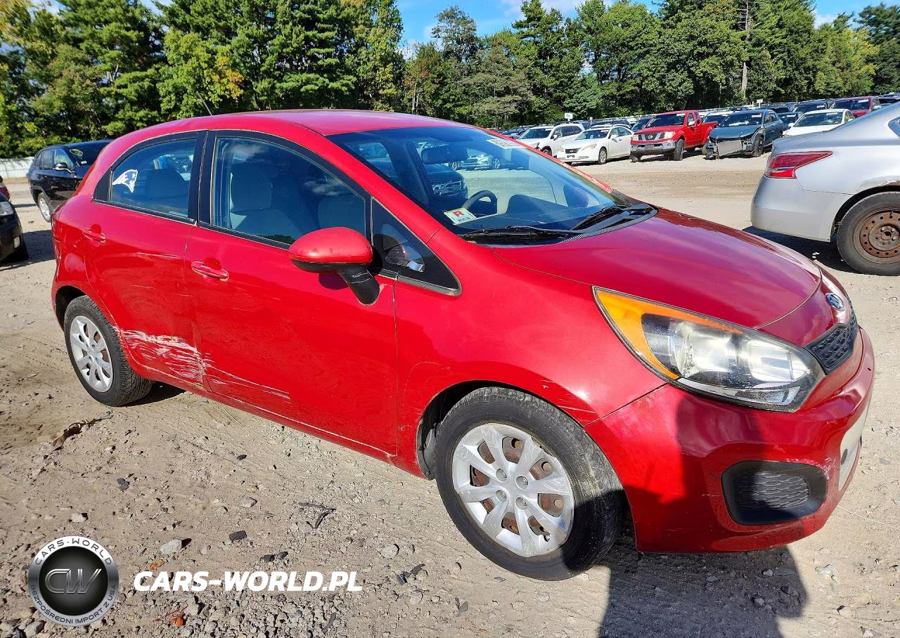 2012 Kia Rio Lx VIN:KNADM5A31C6013981 - 4