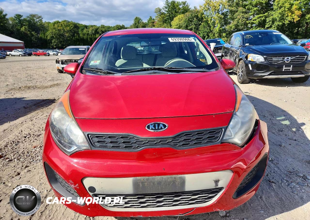 2012 Kia Rio Lx VIN:KNADM5A31C6013981 - 5