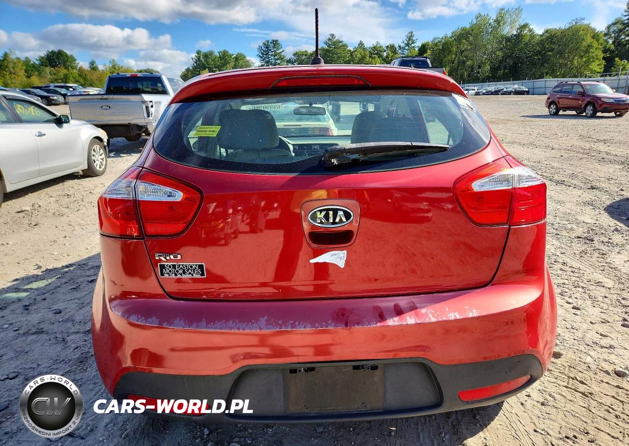 2012 Kia Rio Lx VIN:KNADM5A31C6013981 - 6