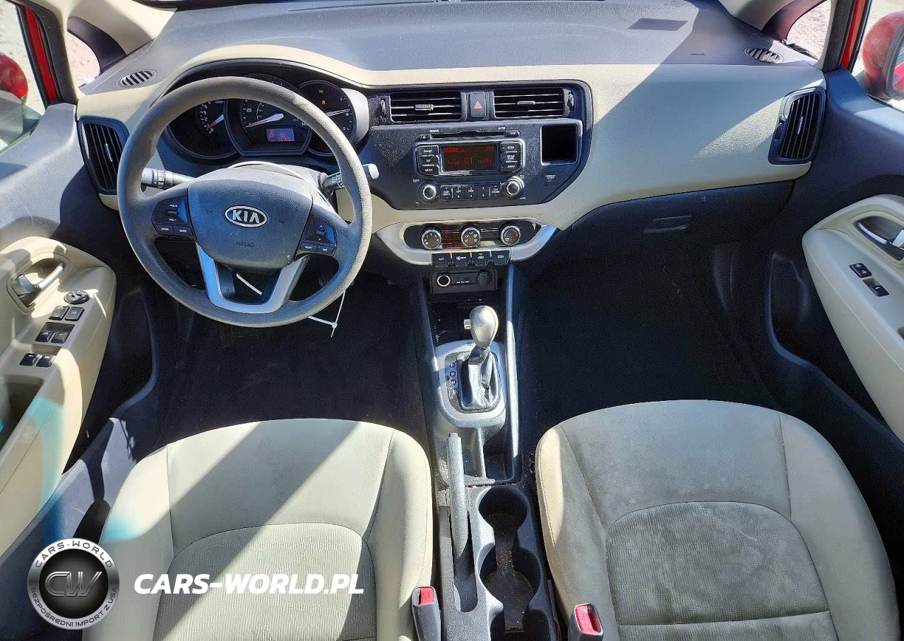 2012 Kia Rio Lx VIN:KNADM5A31C6013981 - 8