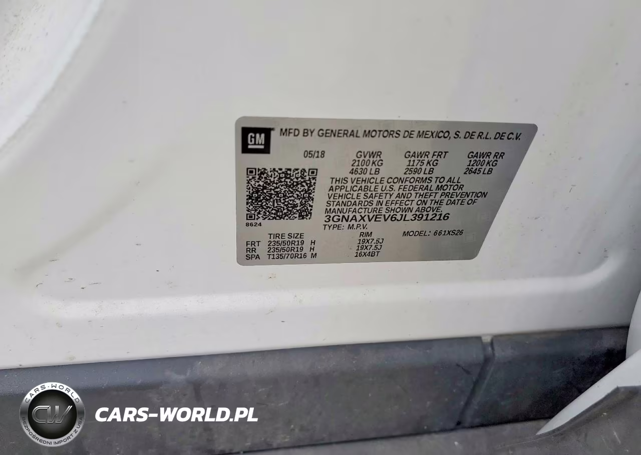 2018 Chevrolet Equinox Premier VIN:3GNAXVEV6JL391216 - 14