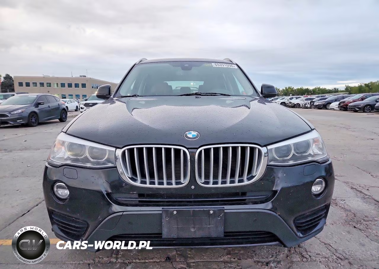 2015 BMW X3 xDrive28I VIN:5UXWX9C51F0D47641 - 5