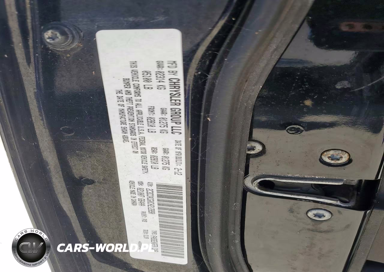 2012 Chrysler 300 Limited VIN:2C3CCACG0CH212890 - 13