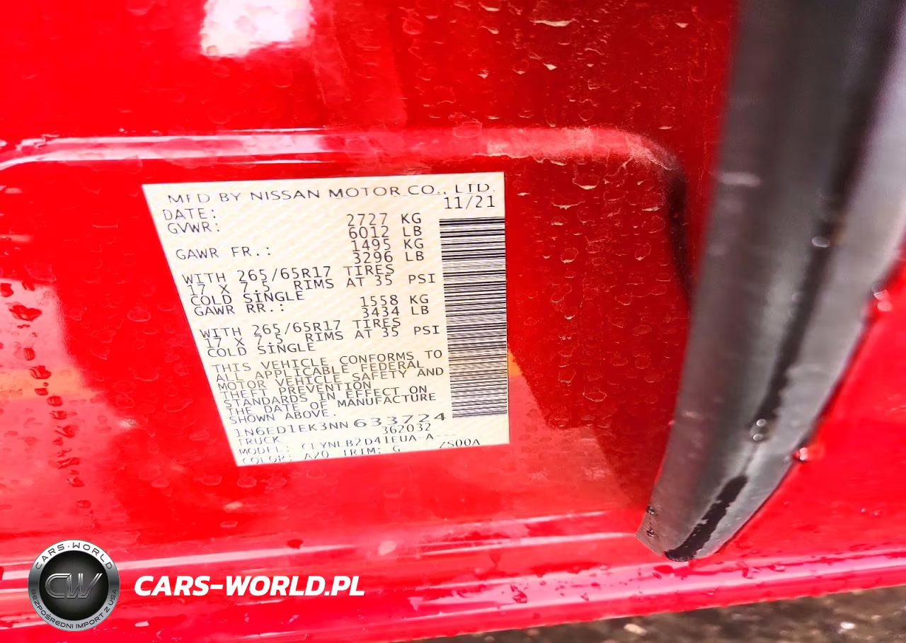 2022 Nissan Frontier Sv VIN:1N6ED1EK3NN633724 - 12