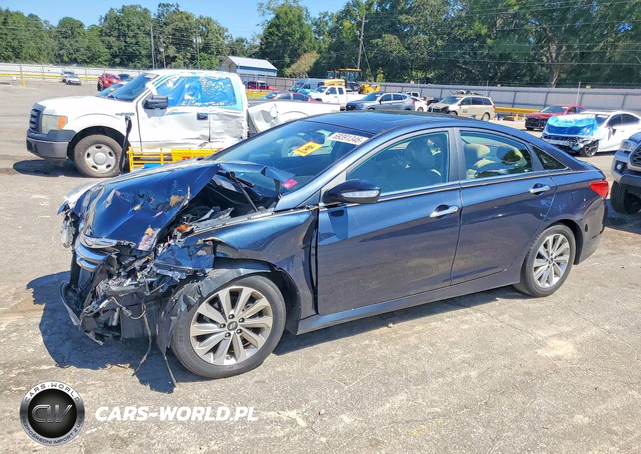 2014 Hyundai Sonata Limited VIN:5NPEC4AC2EH902365 - 1