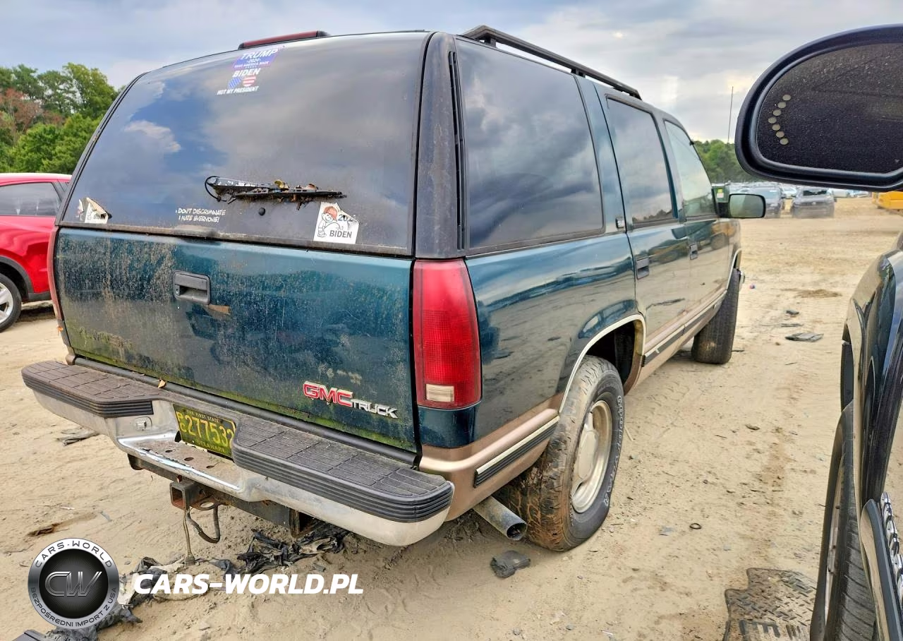 1996 GMC Yukon VIN:1GKEK13R6TJ734189 - 3